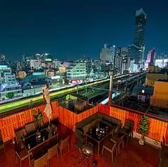 青空と夜景のBBQビアガーデン 新宿