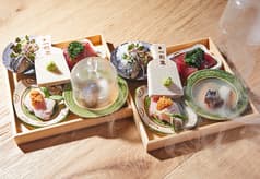 小皿料理 まぐろとさば 西新宿