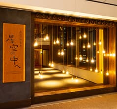 星空の中へ