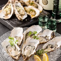 あいう魚 牡蠣と炭