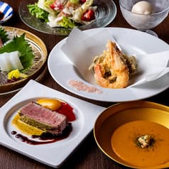 隠れ房 鴨と海老 八王子店